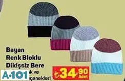 RENK BLOKLU DİKİŞSİZ BERE KADIN RENK BLOKLU DİKİŞSİZ BERE KADIN